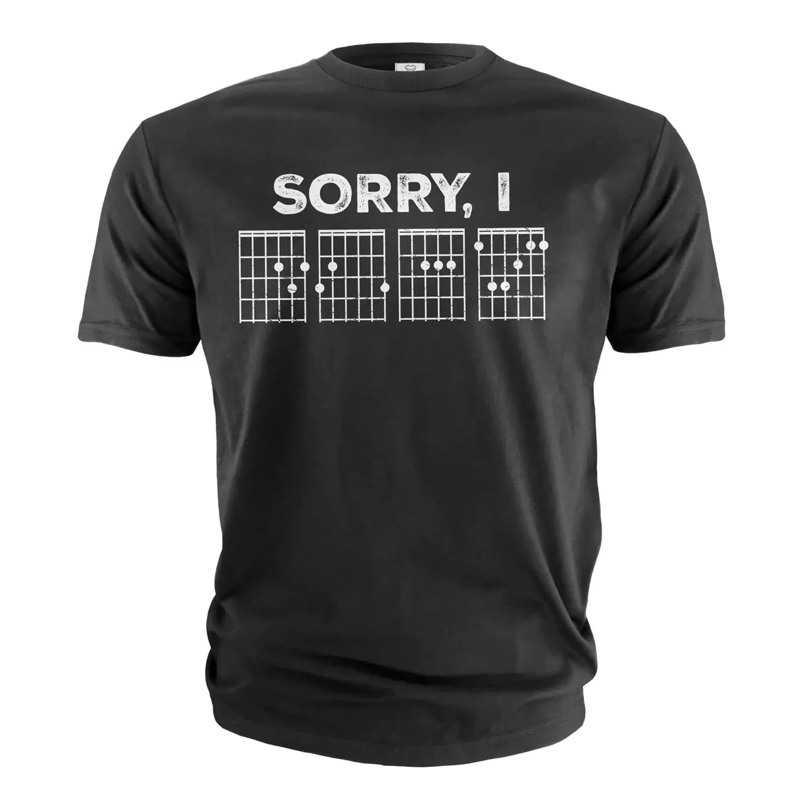 Funny Guitar T Shirt Chords Guitarist s Music Musician vintage Washed streetwear Comfortable fashion graphic homme