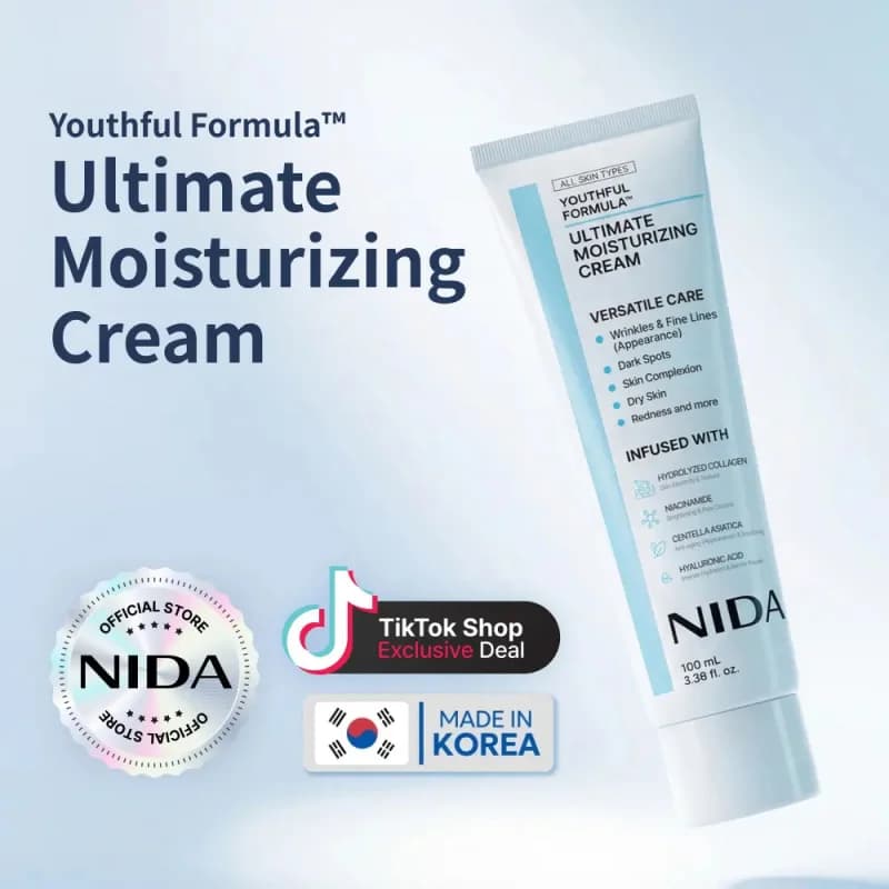 Crema Ringiovanente 100mL in Offerta Speciale con Collagene, Niacinamide, Centella e Acido Ialuronico - Antirughe, Antimacchia e Idratante per il Viso