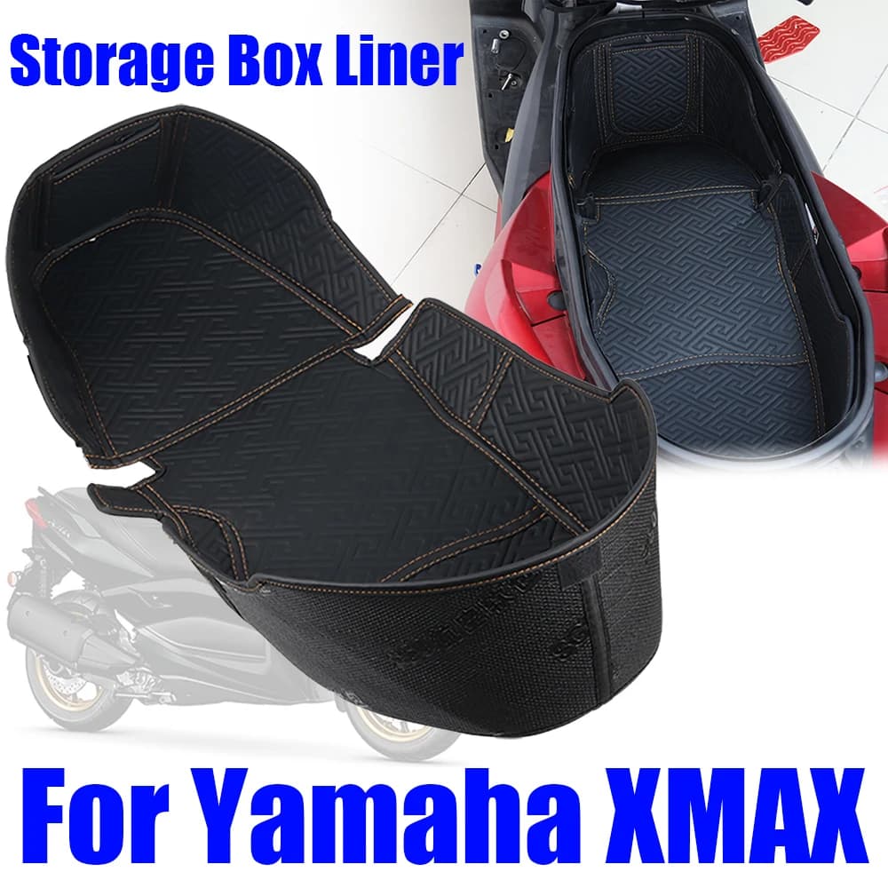 Sedile Storage Box Liner Protector bagagliaio interno Pad per Yamaha XMAX 125 250 XMAX 300 400 X-MAX XMAX300 XMAX125 accessori