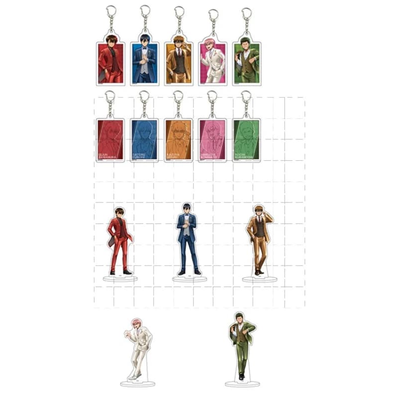 Gioco acrilico Stand figura bambola Anime Sawamura Eijyun Furuya Satoru Haruichi portachiavi ciondolo per regalo