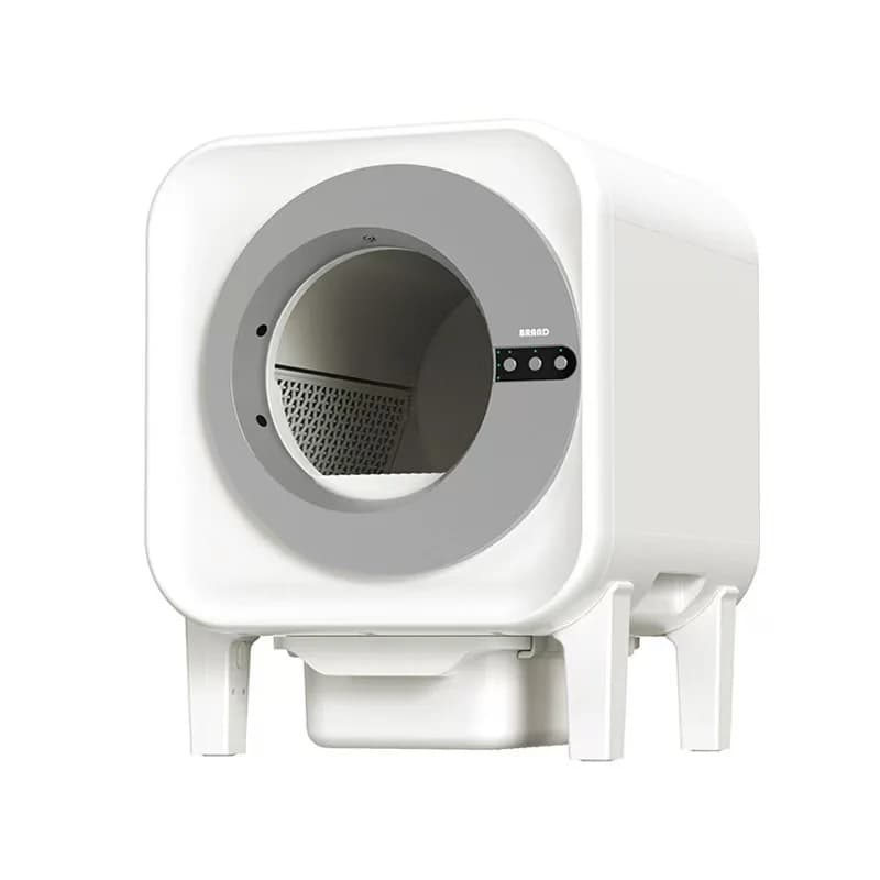 Lettiera Intelligente Extra Large 2025 per Gatti con Pulizia Automatica, Facile da Pulire, Accessori in Plastica, Toilette Controllabile tramite App Wi-Fi per Gatti