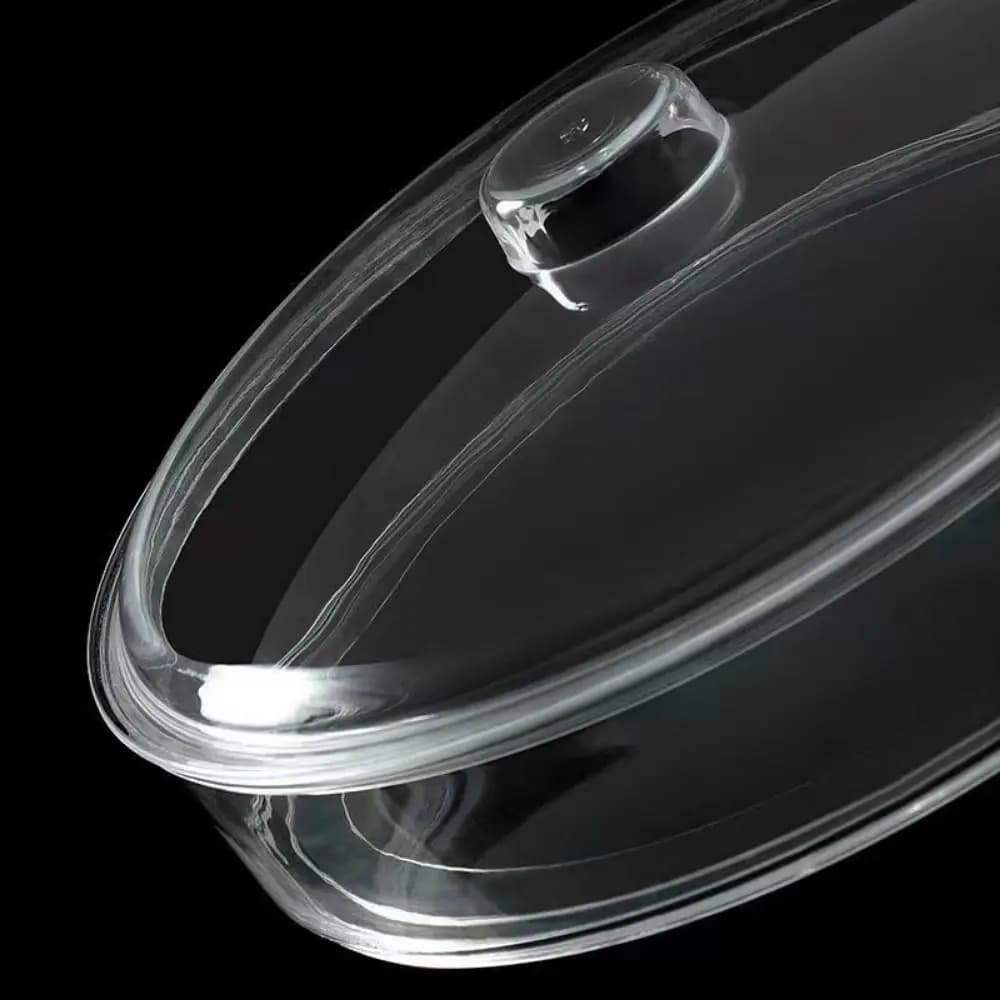 Plastic Tea Storage Box Sealed Dust-proof Tea Cake Display Rack Transparent Moisture-proof Nut Snacks Storage Boxes For Home