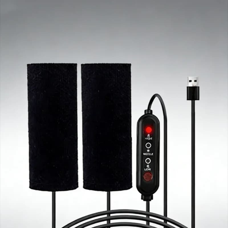 NUOVI Manopole Riscaldate per Moto Alimentate via USB, 5V/2A con 3 Impostazioni di Calore, Facile Installazione, Coprimanubrio, Mantiene le Mani Calde Durante la Guida