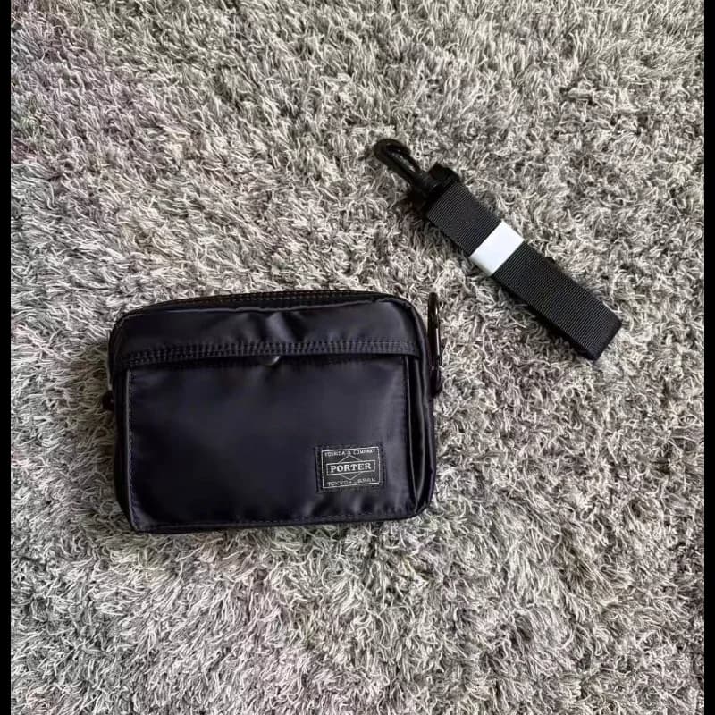 Porter Tanker Small Phone Bag Men Women Lightweight Clutch Handbag Crossbody Shoulder Pouch Purse Daily Commute Shopping Travel