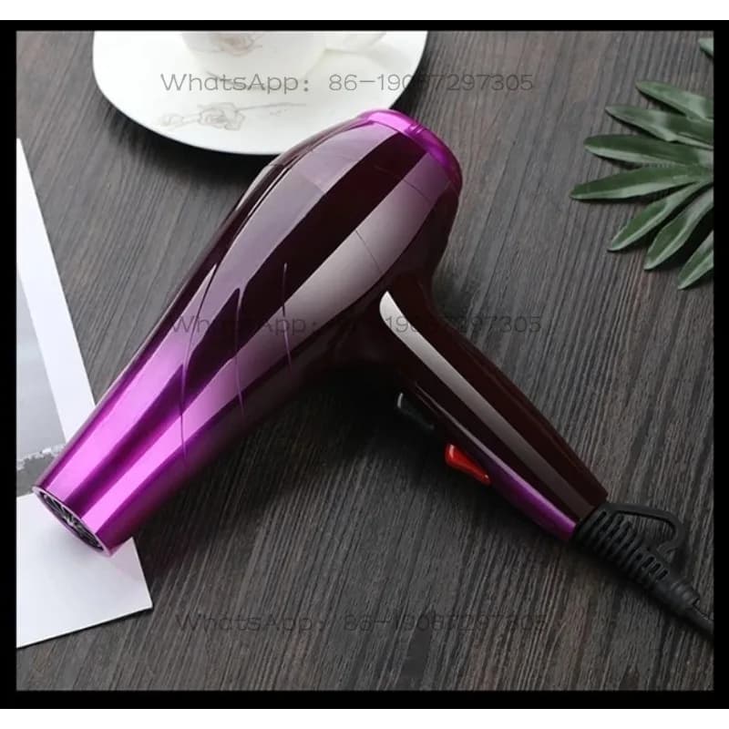 Professional 4000W, Powerful and Fast Hair Dryer, with Hot and Cold Air Regulation, Fast Drying Bag, Ideal for Barbieri and Saloni