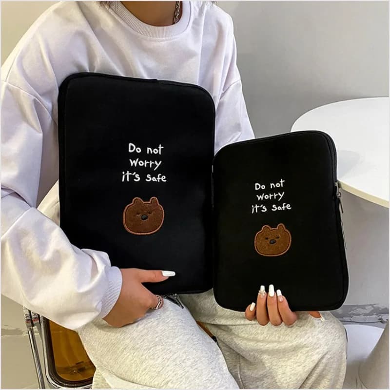 Custodia per Tablet custodia protettiva per Computer portatile antigraffio con cerniera per Tablet resistente all'usura