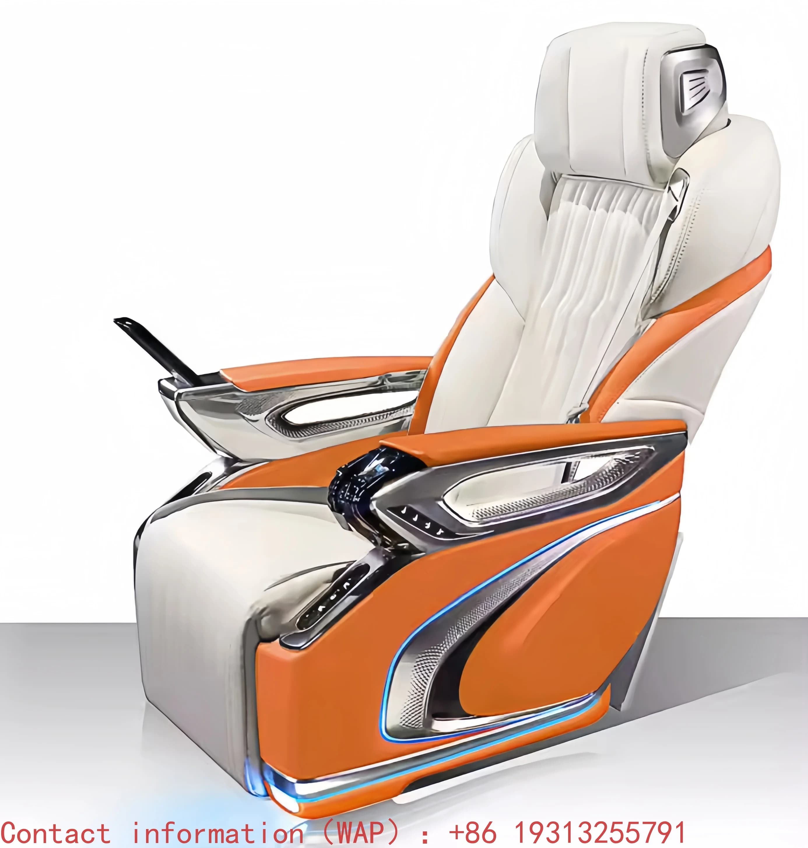 62*77*95CM Car Seat Touch Control Electric Power Adjustment Cup Holder Leg Rest Wireless Charger GL8 Model 1038GL848D