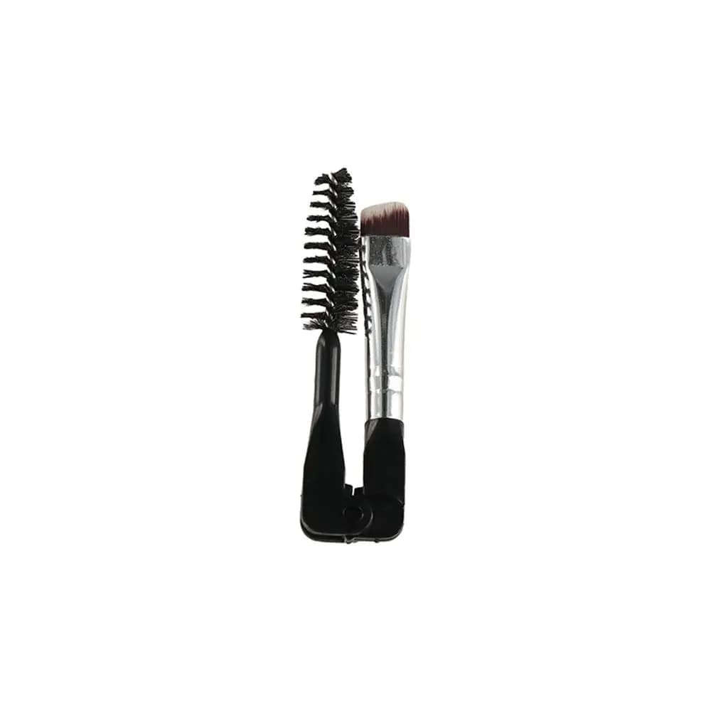 Separatore di ciglia per ragazze, strumento portatile per la cura delle ciglia, pennello per sopracciglia angolato doppio, applicatore di mascara, pennello pieghevole per sopracciglia, spazzolina per ciglia.