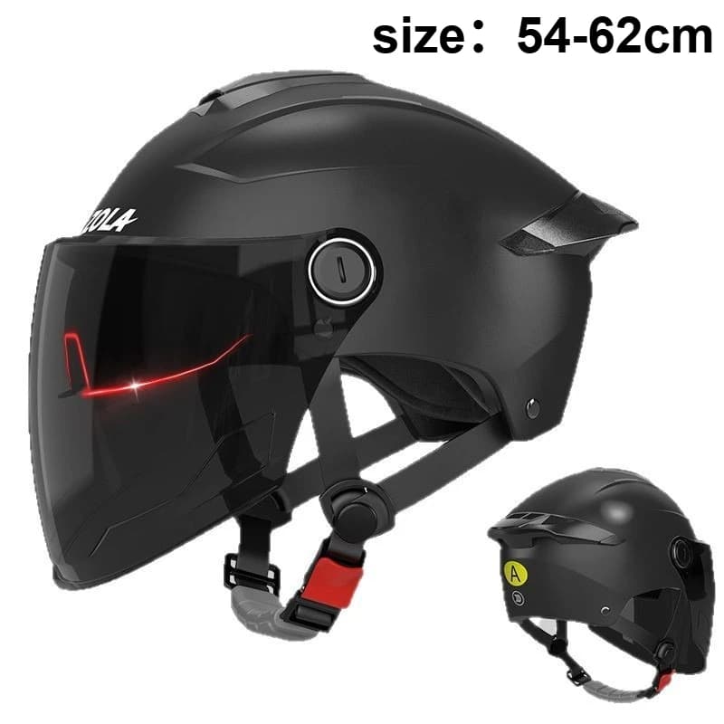Electric Bike Helmet for Men / Women Safety Helmet for all seasons with UV protection with sun visor
