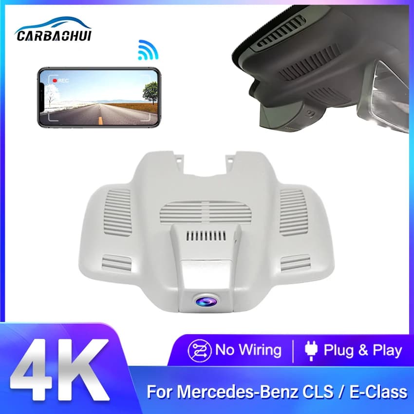 4K Plug and play Car DVR Video Recorder Dash Cam Camera For Mercedes-Benz E200 E300 E320 E320L E350 GT50 w212 w213 w207