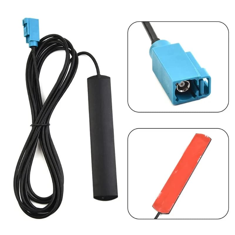 Antenna di segnale radio stereo per auto Antenna WiFi GSM 3G per auto FAKRA adatta per BMW NBT EVO Carplay App Retrofit aerea
