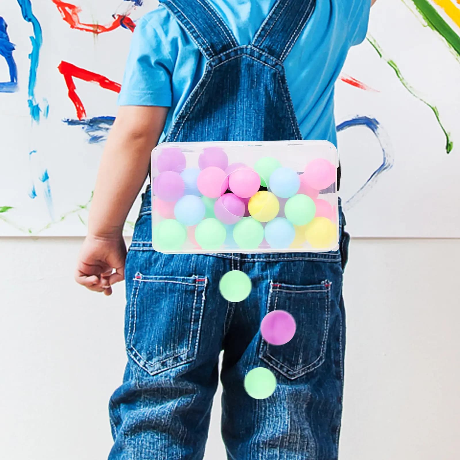 Set di 1 gioco interattivo con palla vibrante per genitori e figli, giocattolo educativo per lo sviluppo delle abilità cognitive e della coordinazione occhio-mano