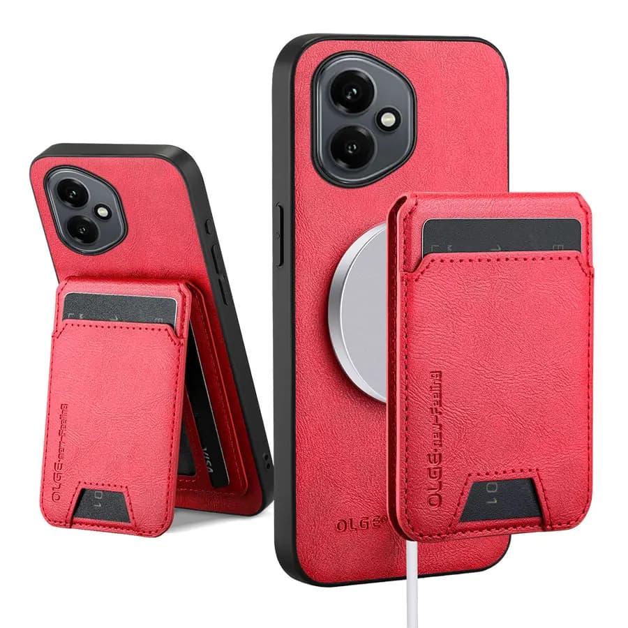 Custodia porta carte a portafoglio per Honor 400 200 Lite 300 Ultra 100 Pro Custodia magnetica in pelle Mag-safe Stand Shell