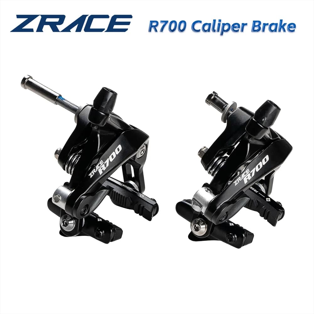 ZRACE R700 Pinza Freno da Strada e Pieghevole Pinza Freno per Bicicletta, Pinze a Doppio Perno Freno per Bicicletta, Cerchio in Fibra di Carbonio, 105