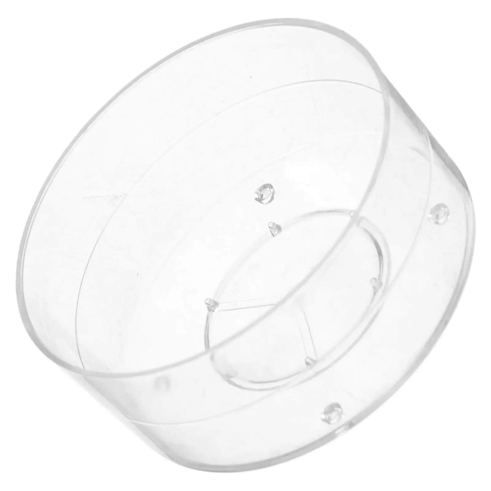 100Pcs Clear Plastic Round Cups Tea Light Holders DIY Making Supplies Home Decoration Candlestick Holders