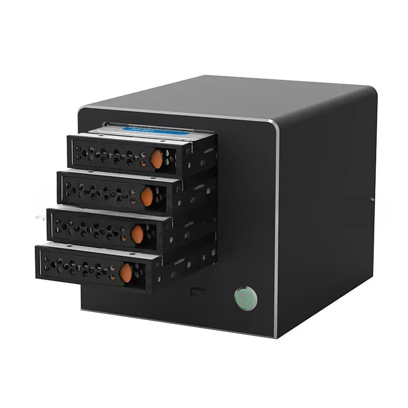 4-Disk NAS Case Home Office File Storage Server Case ITX Hard Disk NAS Case