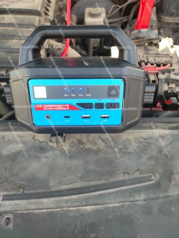 Avviatore di Emergenza per Auto 12V 24V Universale, Booster per Batteria di Camion, Dispositivo di Avviamento d'Emergenza