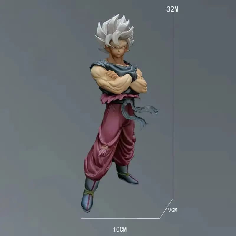 Statuetta di Son Goku da 32cm, Modello Anime Dragon Ball Z, Figurina Super Saiyan, Collezione YJ, Statua GK, Ornamenti e Giocattoli