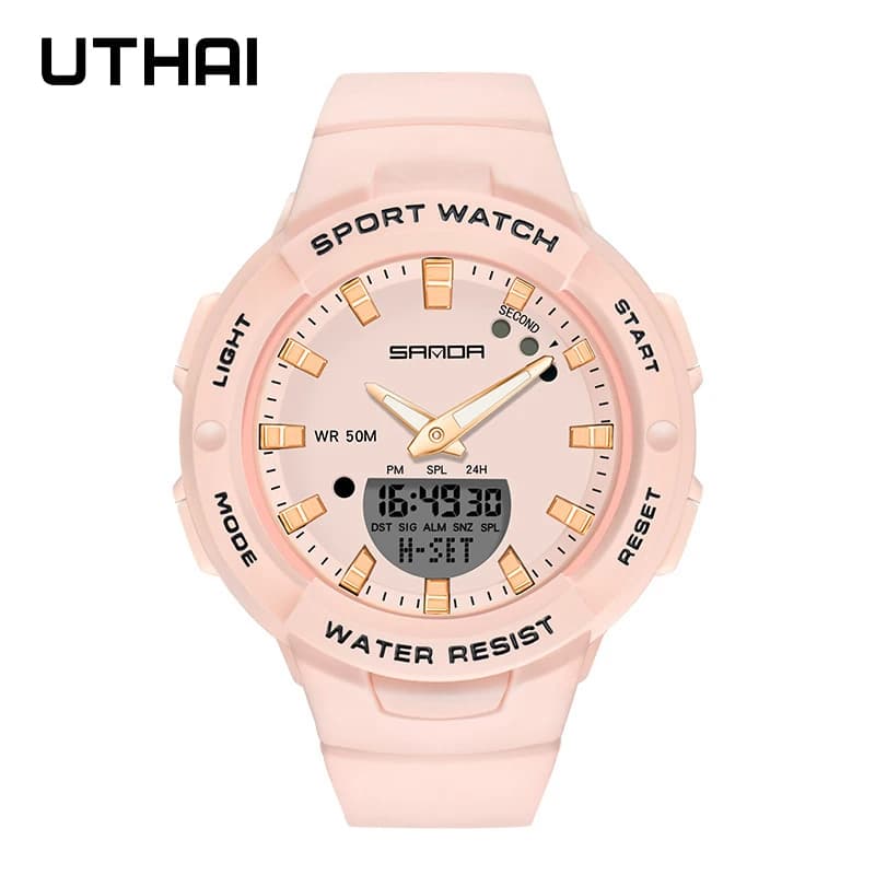 UWatch per donna, moda, sport all'aria aperta, 5 bar, orologio da polso elettronico impermeabile da donna, orologio da polso per bambini e ragazze