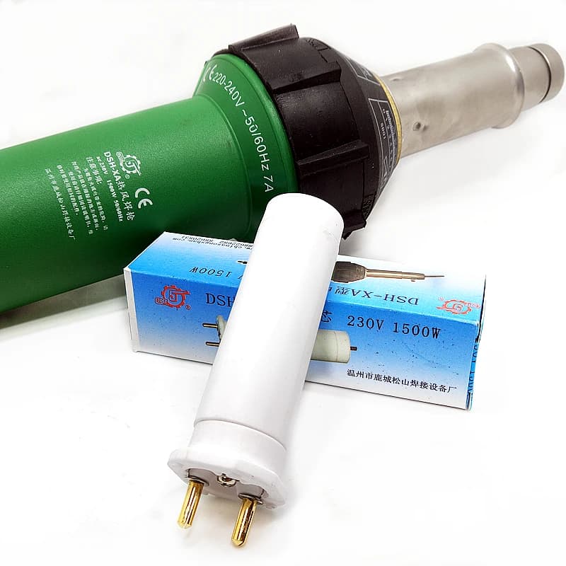 Dsh-xa1500w pistola di saldatura di plastica nucleo di riscaldamento Xd1600w pistola ad aria calda filo di riscaldamento elettrico tubo di riscaldamento Ferronickel