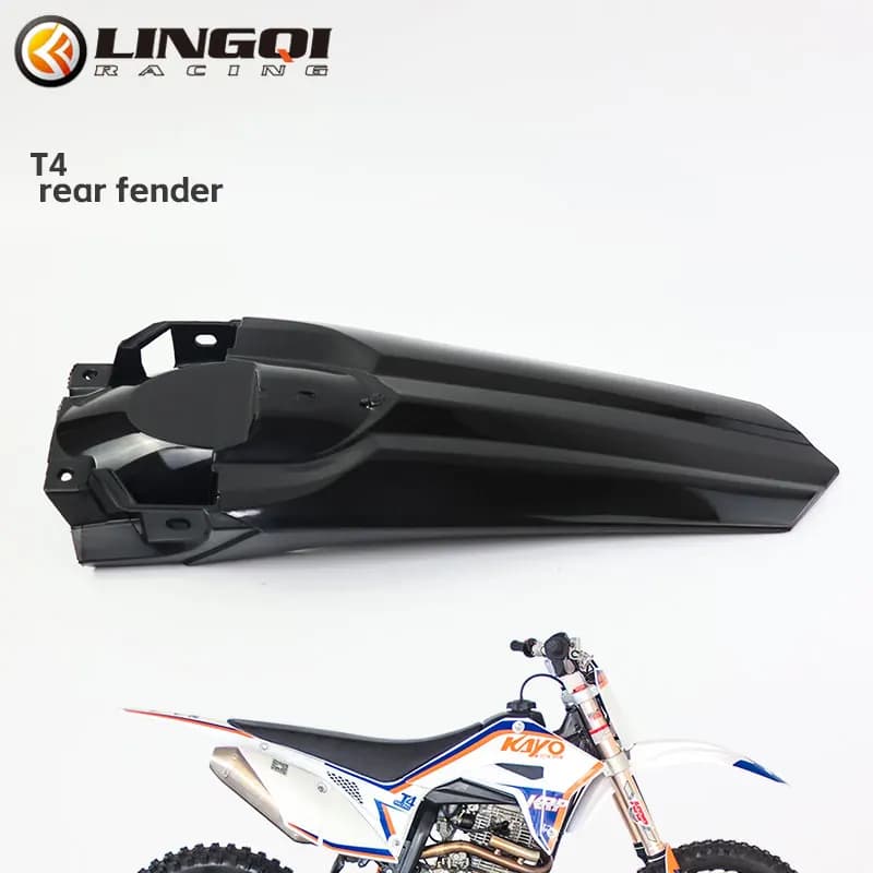 LESQUE Pit Dirt Bike Kit carenatura parafango ruota posteriore copertura parafango in plastica per accessori moto fuoristrada KAYO T4 T 4