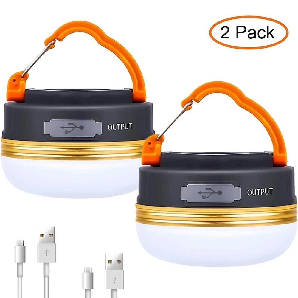 10 W high power camping lantern camping lamp Rechargeable portable camping lamp USB 1200 mAh night suspension lamp for outdoor hiking