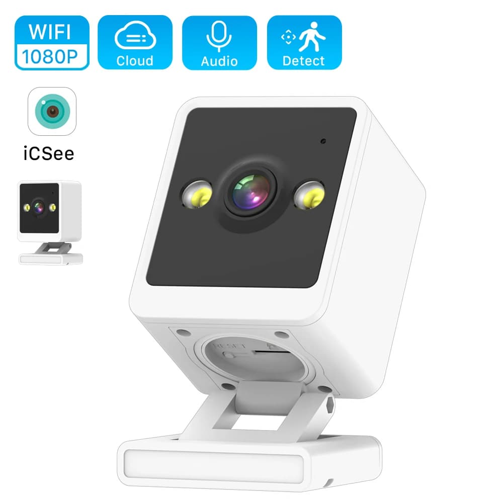 ANBIUX 1080P Wifi Camera Indoor Baby Camera 2MP Motion Detction Audio bidirezionale Baby Monitor Telecamere di sorveglianza Wifi App iCSee