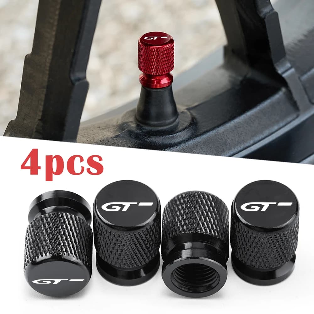 4PCS Auto Wheel Rubber Valve Covers Airdust Waterproof for Peugeot GTLine RCZ 308 508 3008 5008 Accessories