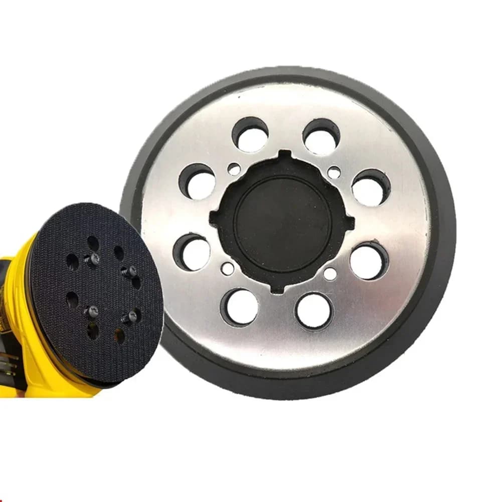 Disco abrasivo per platorello con gancio e anello da 5 pollici a 8 fori per DEWALT DWE6421 DWE6421K DWE6423 accessori per utensili elettrici per levigatrice