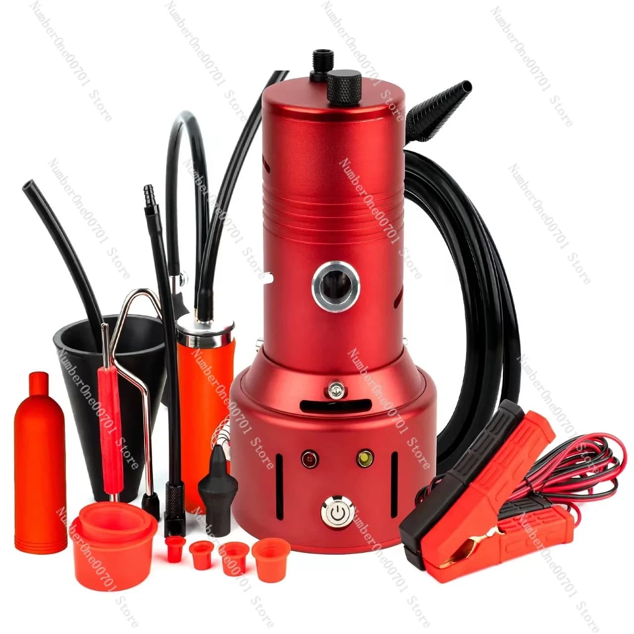 Rilevatore di perdite di fumo per auto 12V, Tester di perdite di fumo EVAP, Rilevatore di perdite di olio e carburante sotto vuoto