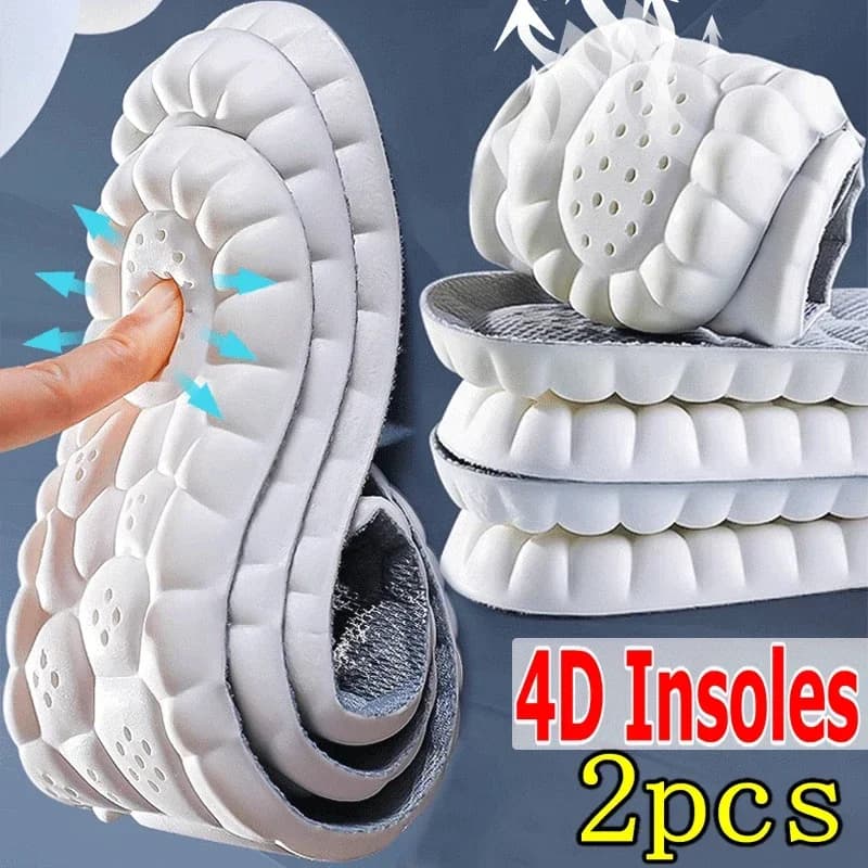 Solette for comfortable shoes, sole inserts, memory foam soles for women/men, with massage soles with support for the arch