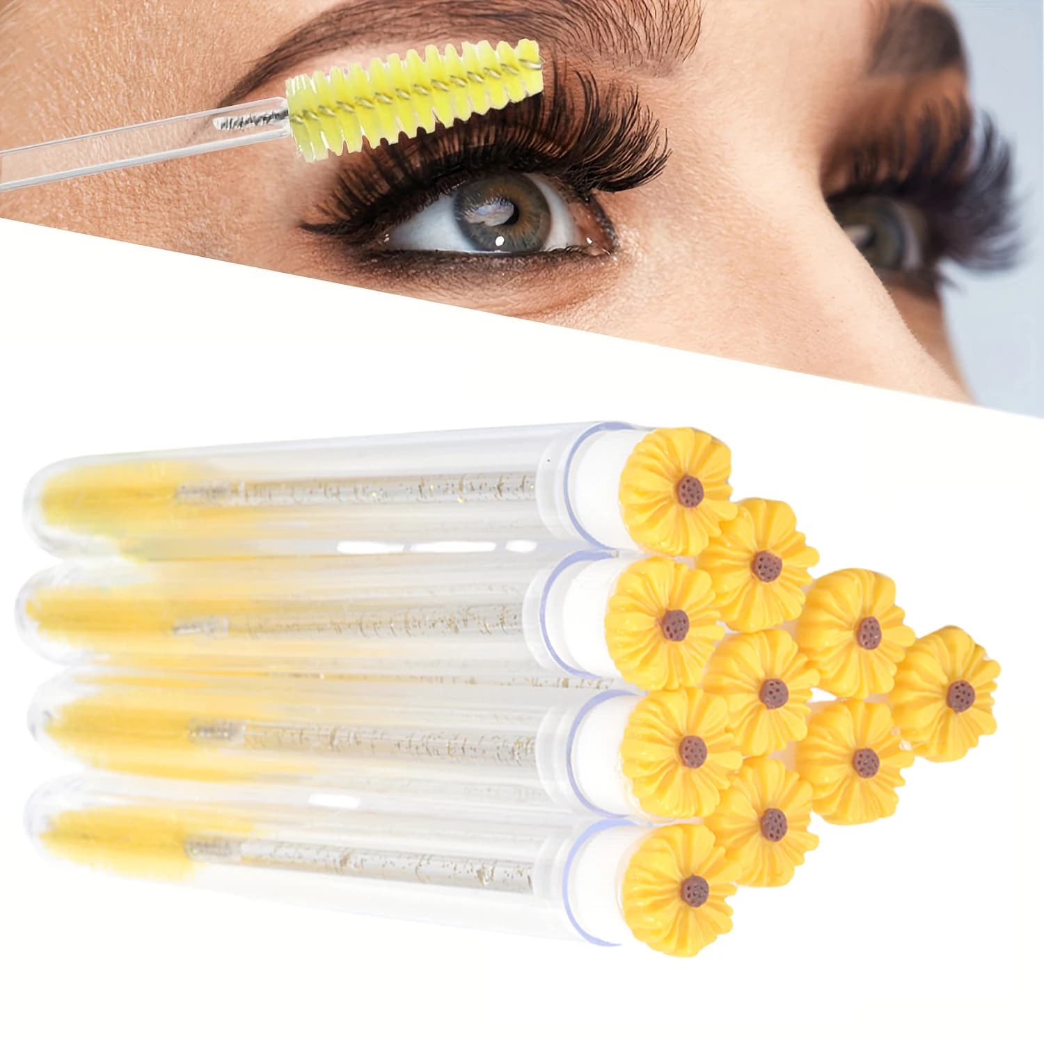 10 pieces mascara rods set of reusable tubes brush for eyelashes tube for daisy brush for mascara tubing for flowers brush for eyelashes tubing