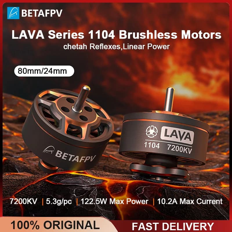 BETAFPV LAVA Serie 1104 7200KV Motori Brushless 1.5mm Albero 2218 Elica a 3 Pale per Pavo20 Pro Brushless Bwhoop Quadcopter