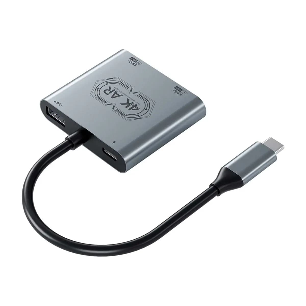 AA80 AR Glasses Docking Hub USB C Type-C to AR Glasses Charging Adapter PD100W Fast Charge for AR Glasses