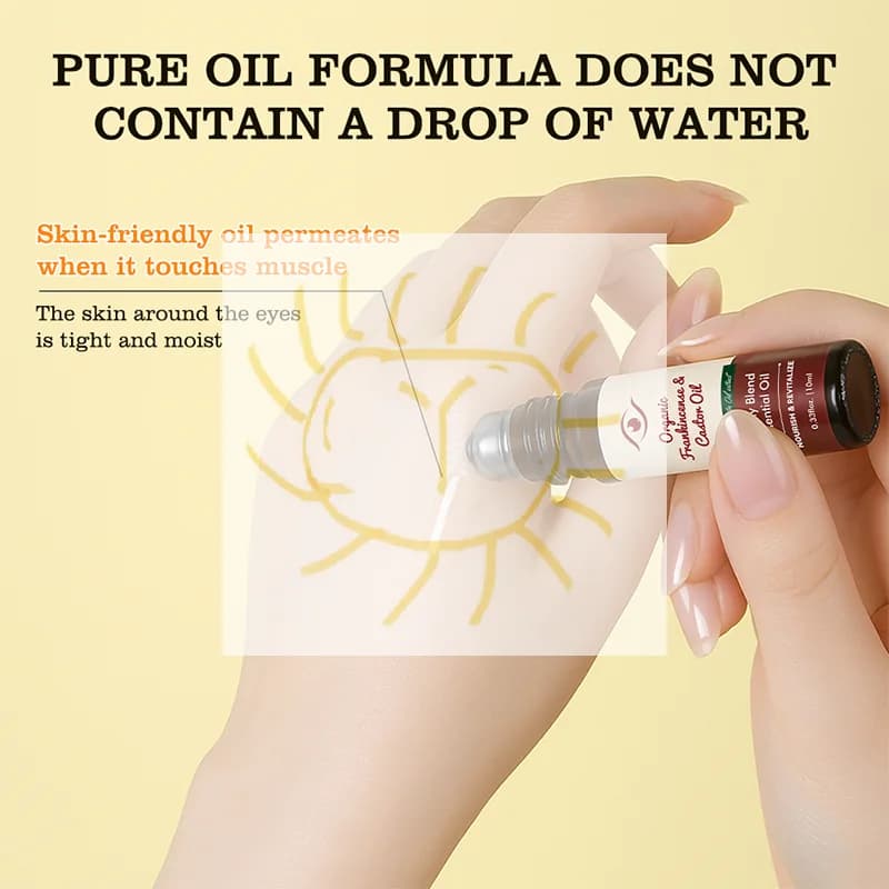 1Pc DOLANJN Olio Essenziale Beauty Blend per Occhi e Corpo, Cura della Pelle Illuminante Idratante Nutriente, Massaggio per la Cura degli Occhi 10ml
