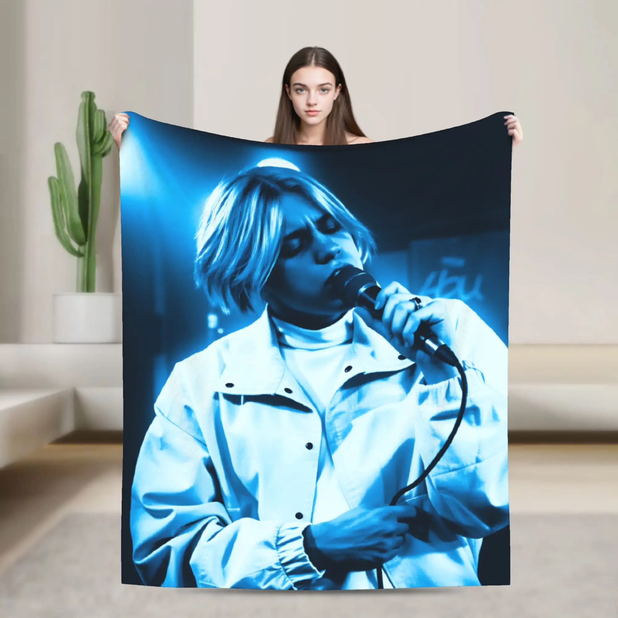 Katarsis Tavo Akys Lithuania Flannel Blanket Warm Soft Bedding Throws for Couch Bed Airplane Travel Bedspread Sofa Bed Cover