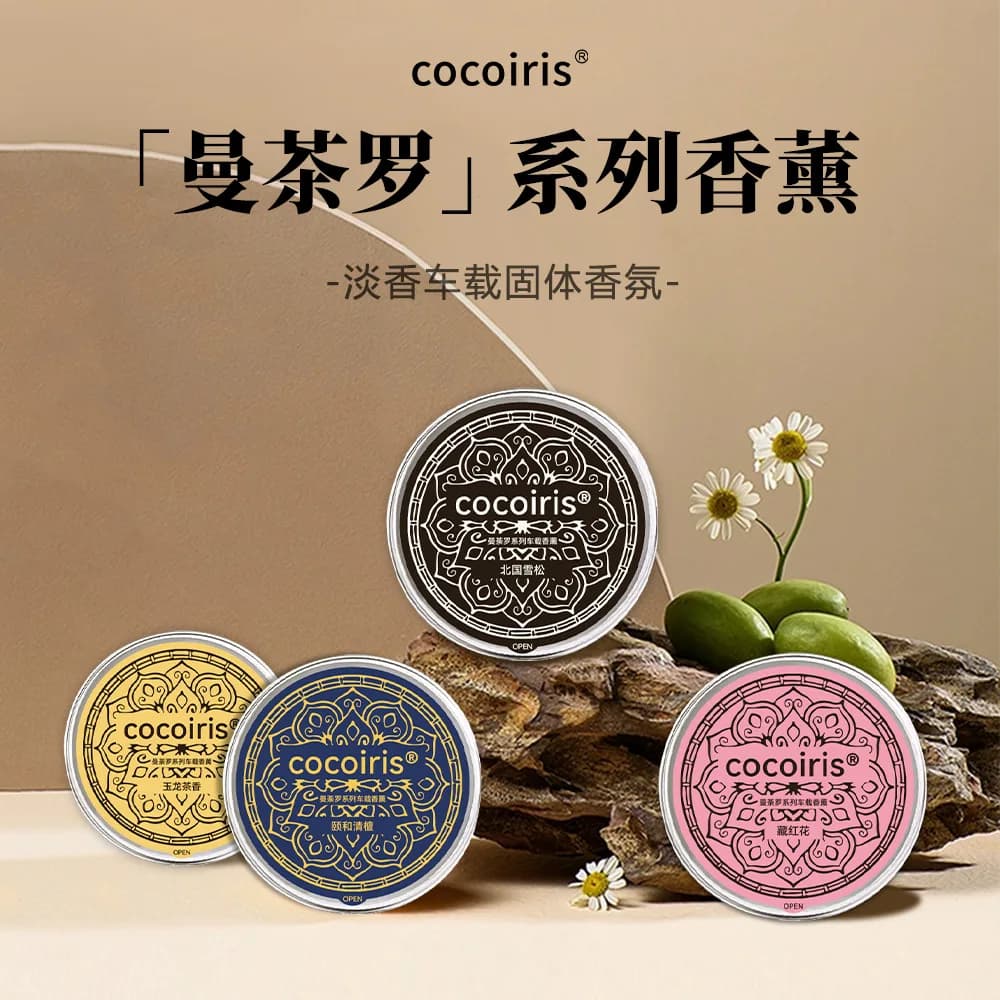 Solid Deodorant for Auto, Universal Perfumer for Car/House, Long-Term Fragrance, Ornament and Car Decoration