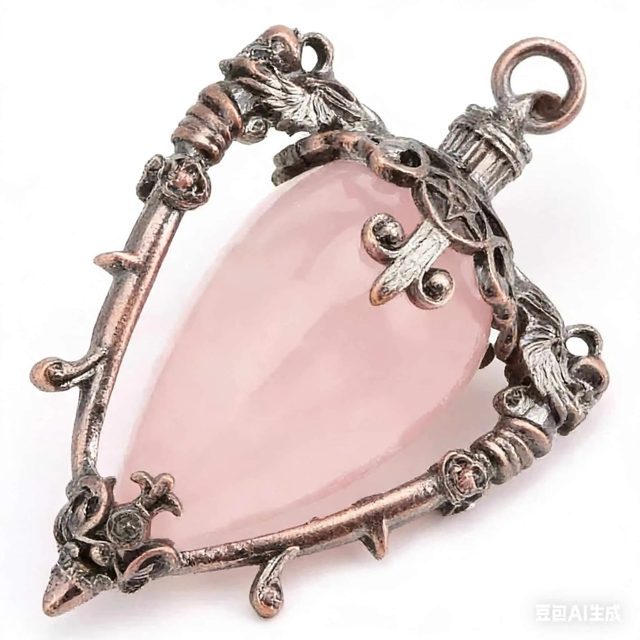 Ciondolo in Cristallo di Pietra Naturale per Collana a Pendolo - Ametiste, Quarzo Rosa, Avventurina Verde, Occhio di Tigre - Gioielli da Uomo per Creazione Artigianale pietre naturali per gioielli cristallo di rocca
