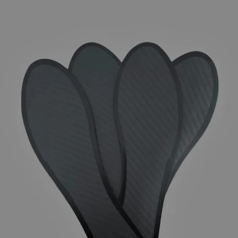Carbon Fiber Insole Shoe Sneaker Insoles Comfort Lightweight Breathable Durable Hiking Running Shoe-pad Outdoor Sports Shoes Pad