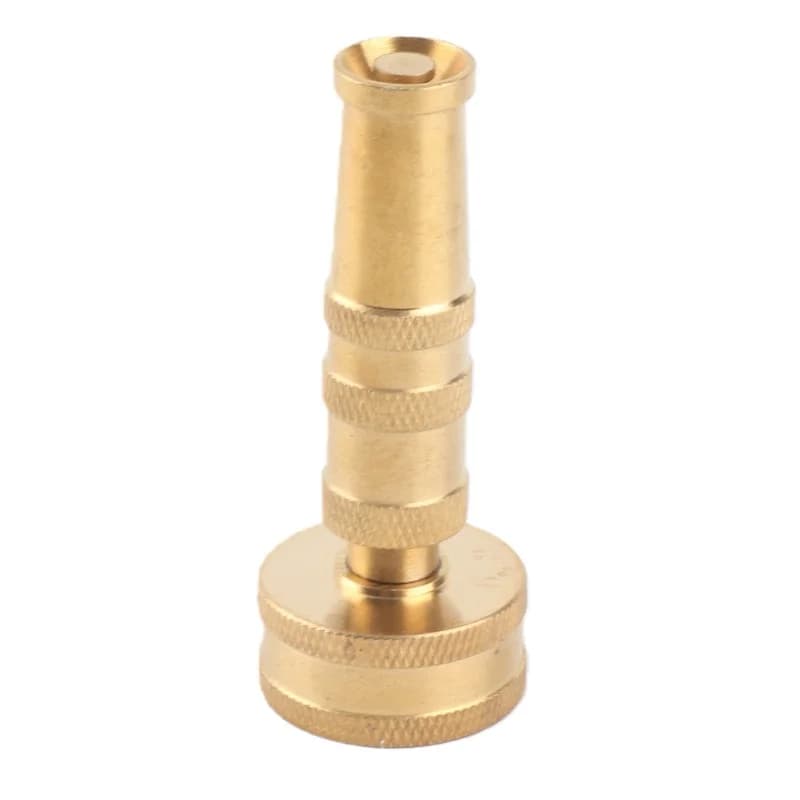 Adattatore per spruzzatore da giardino in ottone massiccio resistente con ugello regolabile per irrigazione