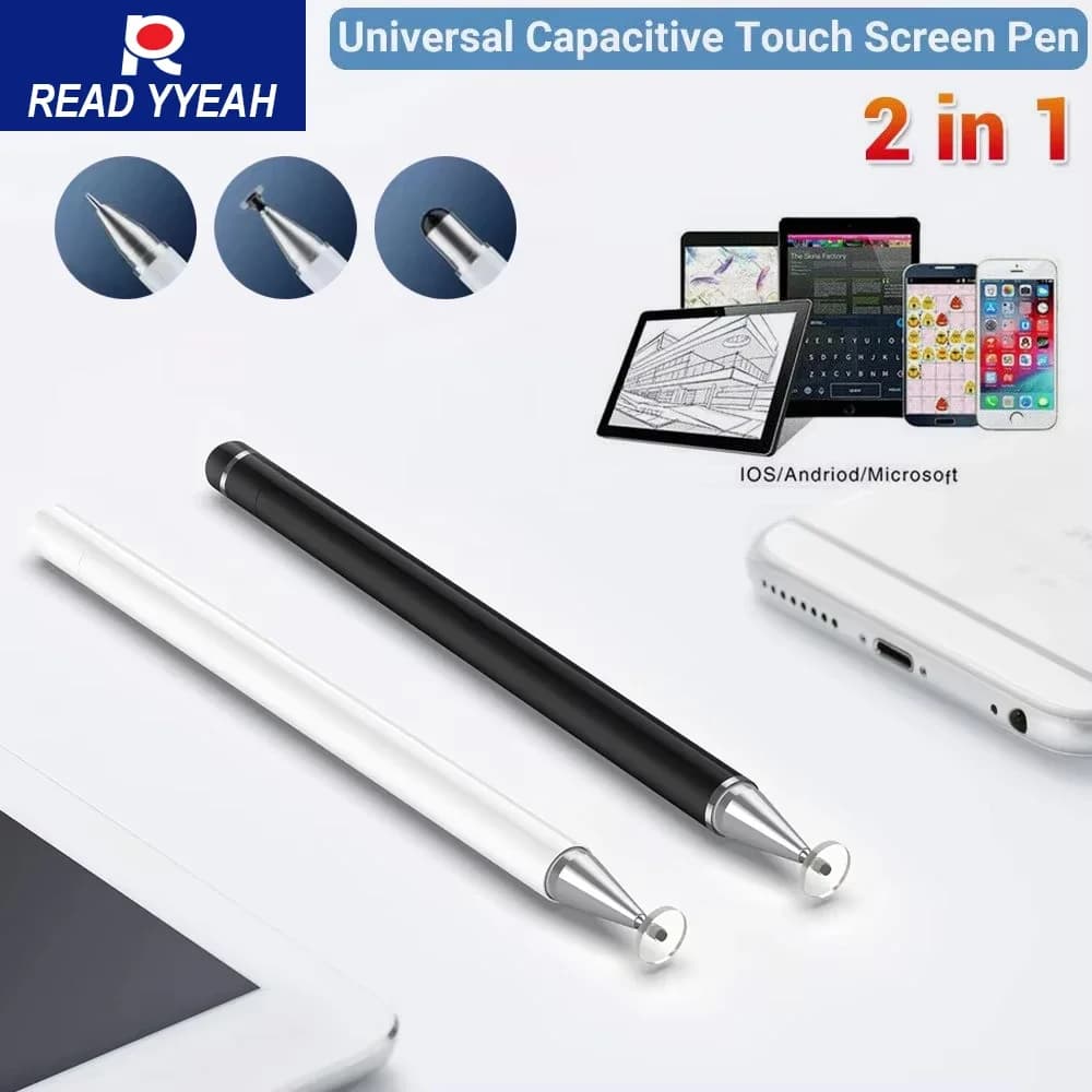 Nuova penna stilo 3 in 1 2025 per iPad Samsung Xiaomi Tablet universale Smart Phone Apple iPhone per iOS Android Disegno Touch Pen