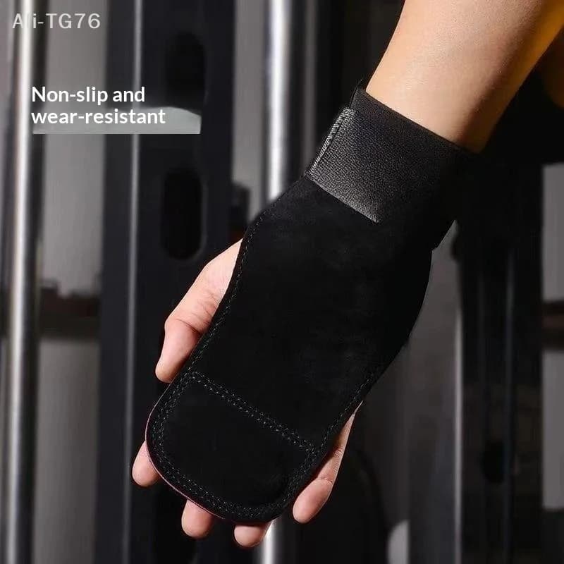 [P] Gym Grips Gloves Weightlifting Fitness Pull Up Crossfit Workout Equipment Anti-Slip Wear-Resistance Palm Protection
