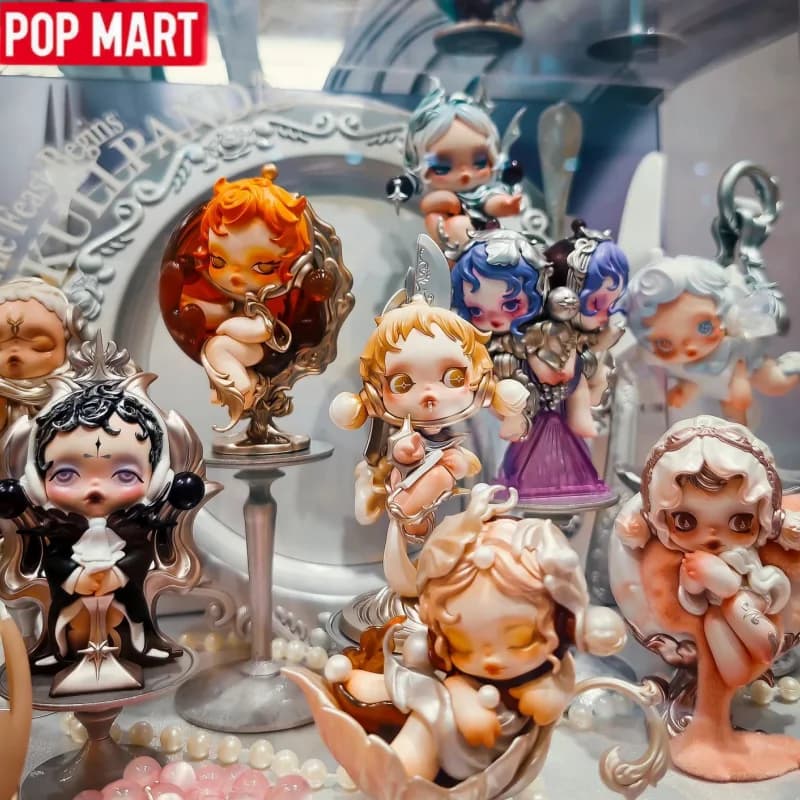 POPMART Originale SKULLPANDA Il Partito Inizio Serie Cieca Box Guess Bag Giocattoli Originali Bambola Carino Anime Figura Ornamenti Regalo di Natale