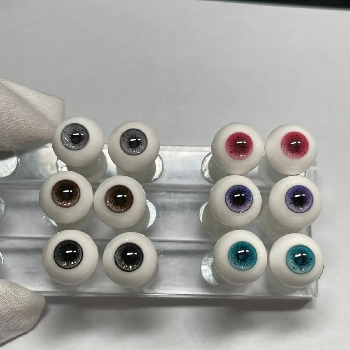 BJD Doll Eyes Resin 8/10/12/14/16/18mm DIY Handmade Doll Accessories Eyeball For 1/3 1/4 1/6 OB11 BJD Doll Plaster Eyes
