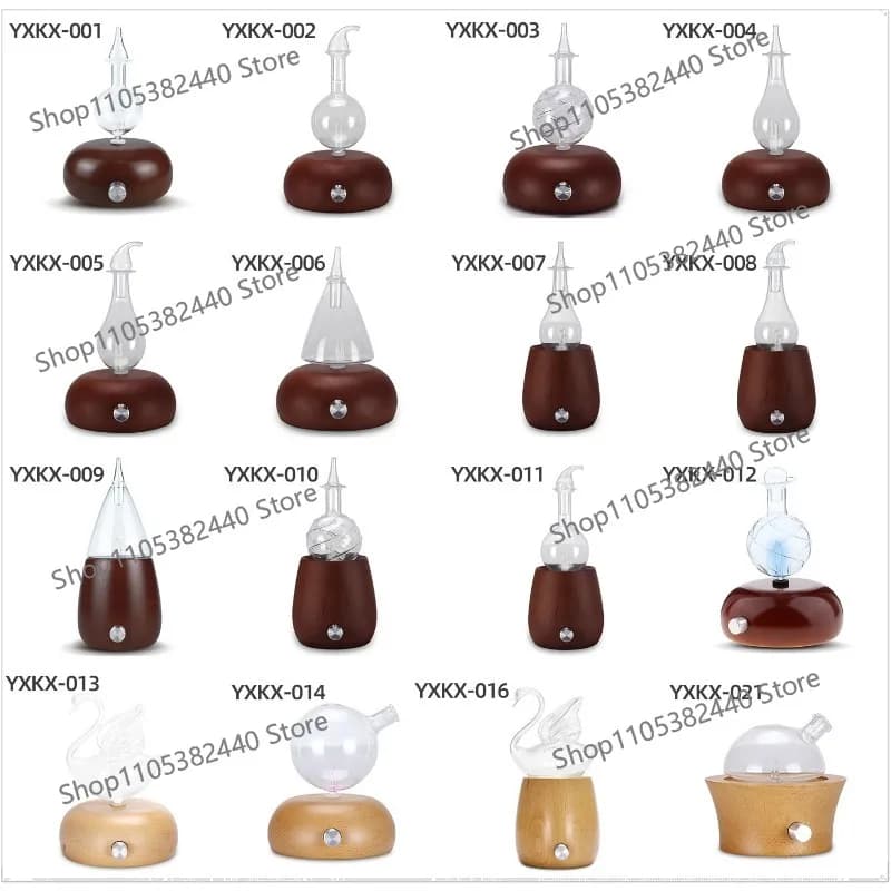 Solid wood essential oil diffuser Automatic fragrance machine Pure essential oil household cold fragrance instrument gift box