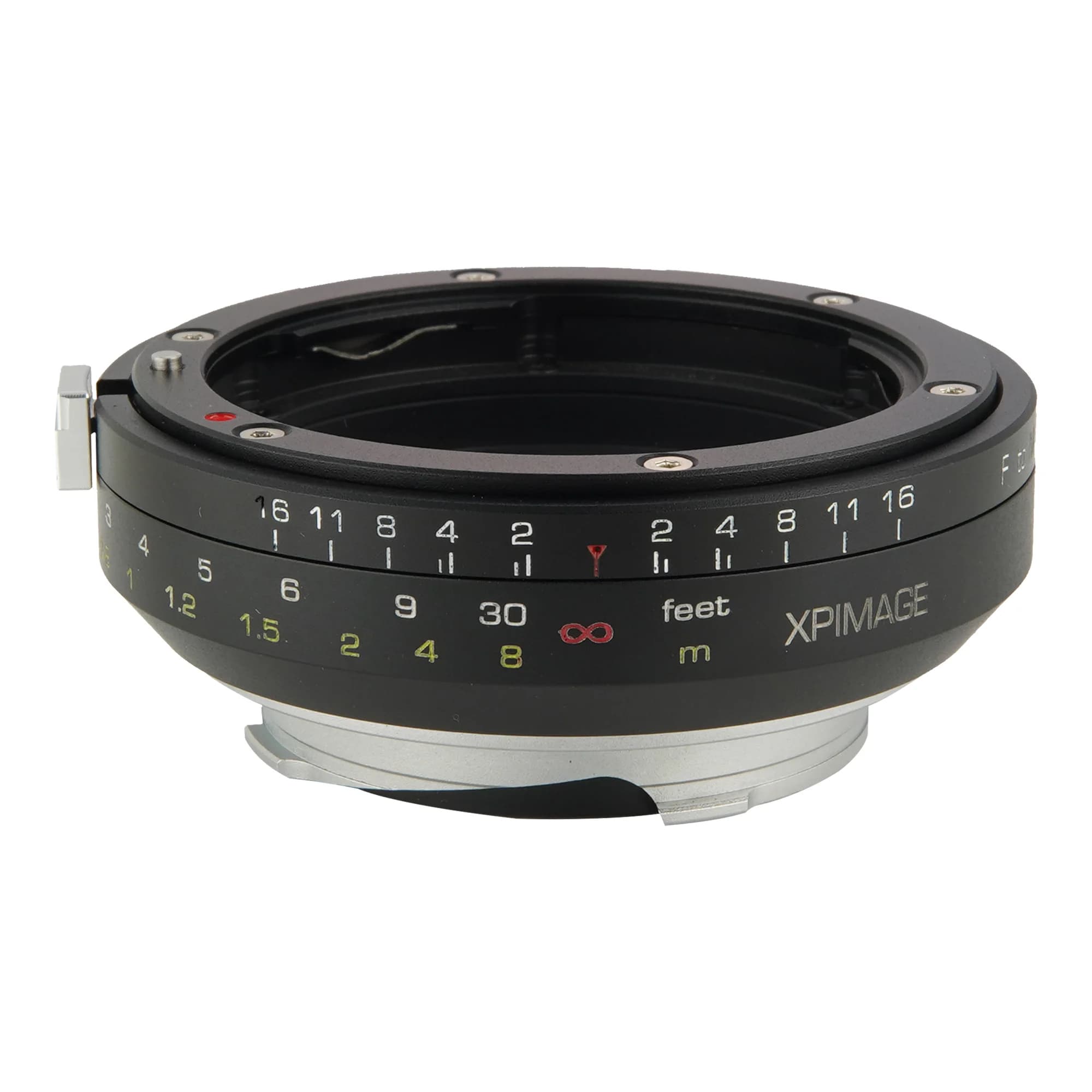 Anello adattatore per obiettivo XPIMAGE per obiettivi Nikon F su fotocamere Leica M, estensione macro e messa a fuoco con telemetro