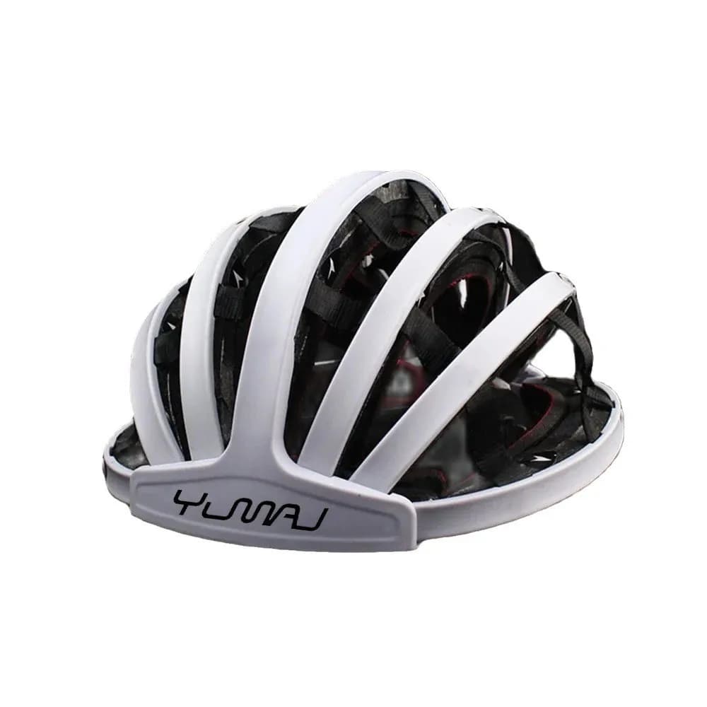 NUOVO Casco Pieghevole per Bicicletta da Strada, Leggero e Portatile, Casco da Ciclismo, Sicurezza per Bici Urbana, Skateboard e Sci
