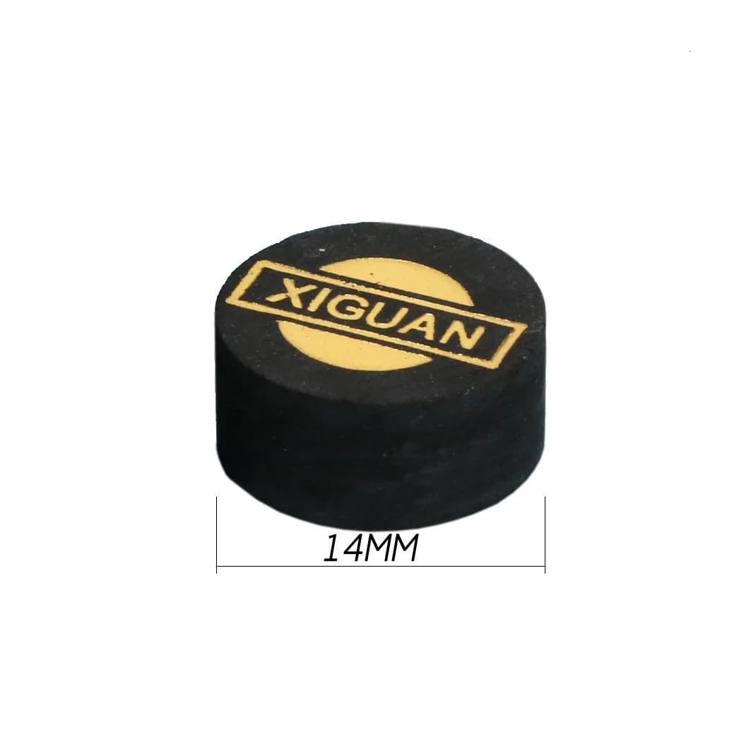 Punte per stecche da biliardo da 11 mm/14 mm Durezza M 5 strati in pelle cotto per accessori per stecche da biliardo da biliardo