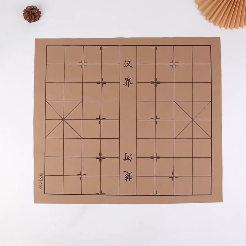 * * Hot Sale Foldable Go Game Chessboard Weiqi Checkerboard Board Game For 53*61CM Double-Sided PU And Plush Checkboard Old Game