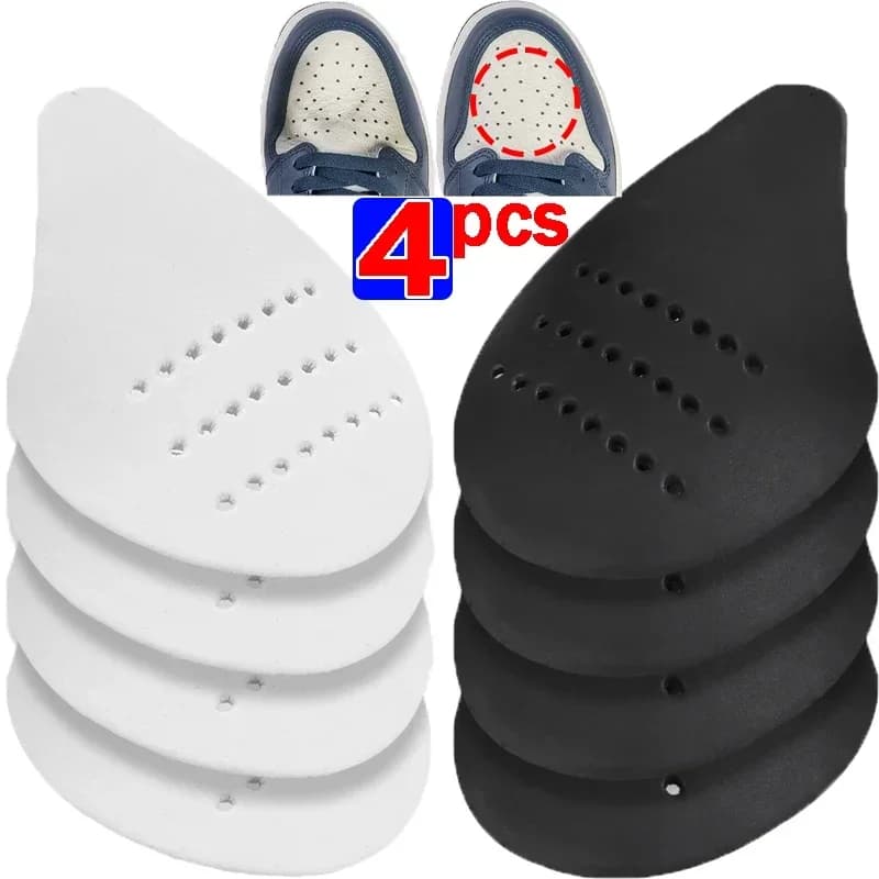 4/2Pcs Women's Footwear Anti-Plastic Shoe Guards Men's Footwear Anti-Plastic Shoe Cover Crack Head Stretcher Head Shield